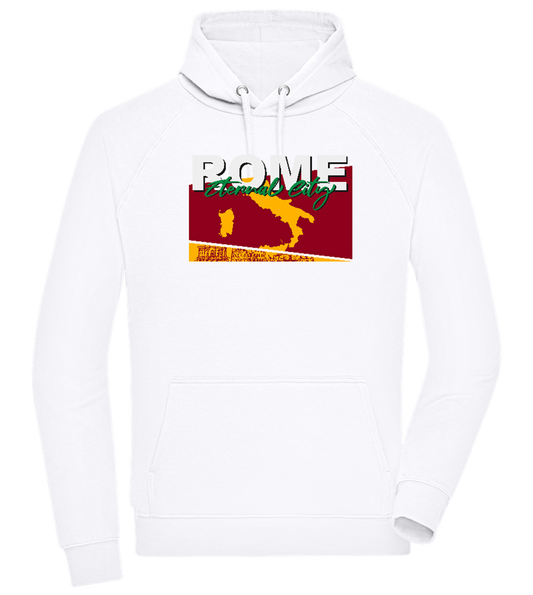 Eternal City Design - Comfort unisex hoodie_WHITE_front