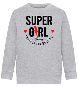 Super Girl Forever Design - Comfort Kids Sweater