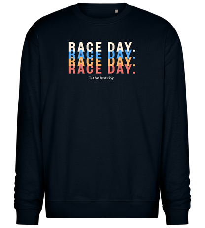 Best Day of the Week Design - Comfort Essential Unisex Sweater_BLACK_front