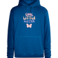 Cool Little Sister Butterfly Design - Premium unisex hoodie_ROYAL_front