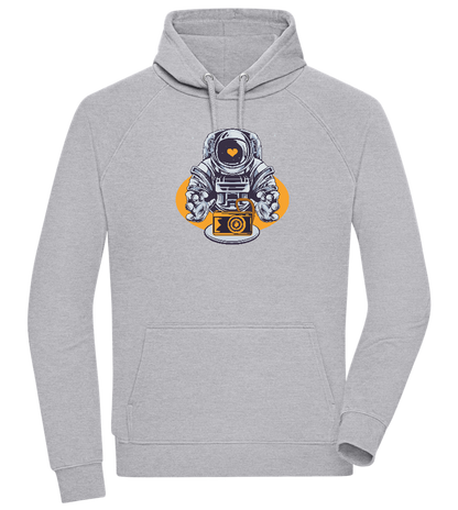 Spaceman Camera Design - Comfort unisex hoodie_ORION GREY II_front