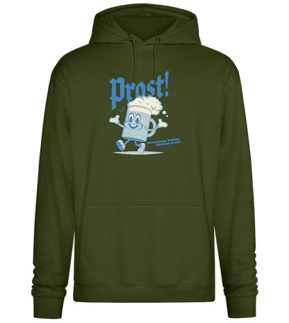 Prost Beer Design - Premium Essential Unisex Hoodie_ARMY_front