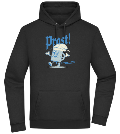 Prost Beer Design - Premium Essential Unisex Hoodie_BLACK_front