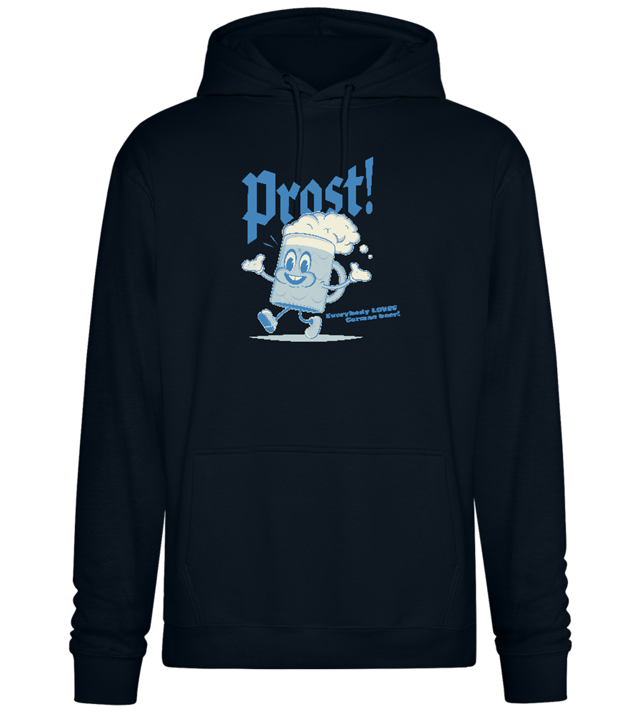 Prost Beer Design - Premium Essential Unisex Hoodie_BLACK_front