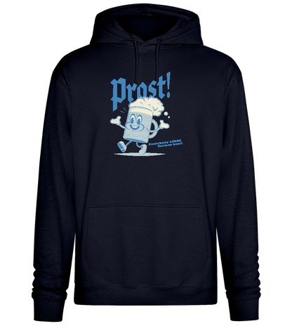 Prost Beer Design - Premium Essential Unisex Hoodie_FRENCH NAVY_front