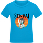 Senpai Sunset Design - Comfort kids fitted t-shirt_TURQUOISE_front