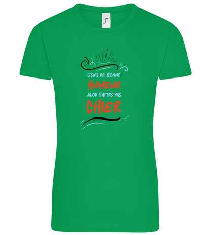 Good Mood Design - Comfort women's t-shirt_MEADOW GREEN_front