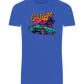 Car Garage Design - Basic Unisex T-Shirt_ROYAL_front