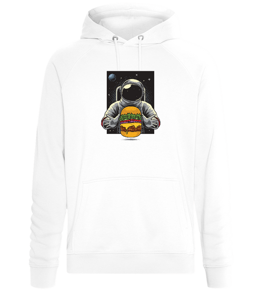 Astroburger Design - Comfort unisex hoodie_WHITE_front