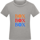 Box Box Box Design - Comfort kids fitted t-shirt_ORION GREY_front