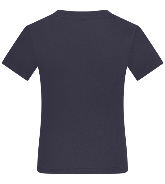 Box Box Box Design - Comfort kids fitted t-shirt_FRENCH NAVY_back