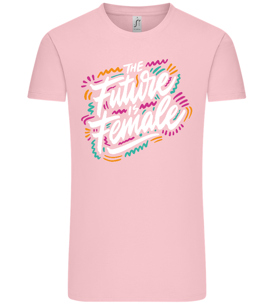 Future Is Female Design - Comfort Unisex T-Shirt_CANDY PINK_front