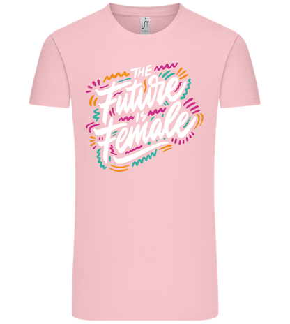 Future Is Female Design - Comfort Unisex T-Shirt_CANDY PINK_front