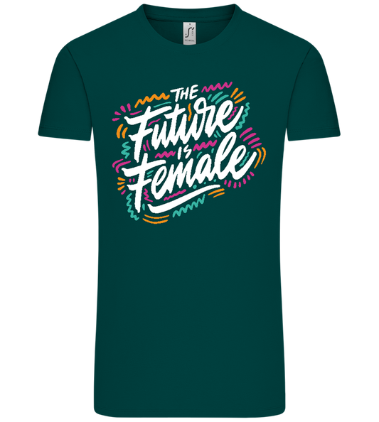 Future Is Female Design - Comfort Unisex T-Shirt_GREEN EMPIRE_front