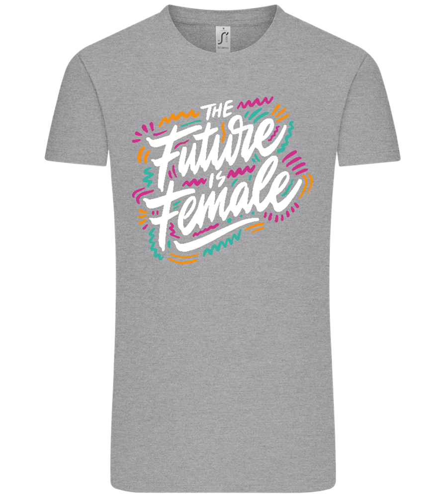 Future Is Female Design - Comfort Unisex T-Shirt_ORION GREY_front