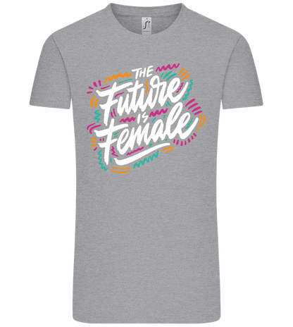 Future Is Female Design - Comfort Unisex T-Shirt_ORION GREY_front