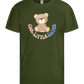 Cool Little Sister Teddy Bear Design - Basic kids t-shirt_ARMY_front