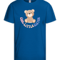 Cool Little Sister Teddy Bear Design - Basic kids t-shirt_ROYAL_front