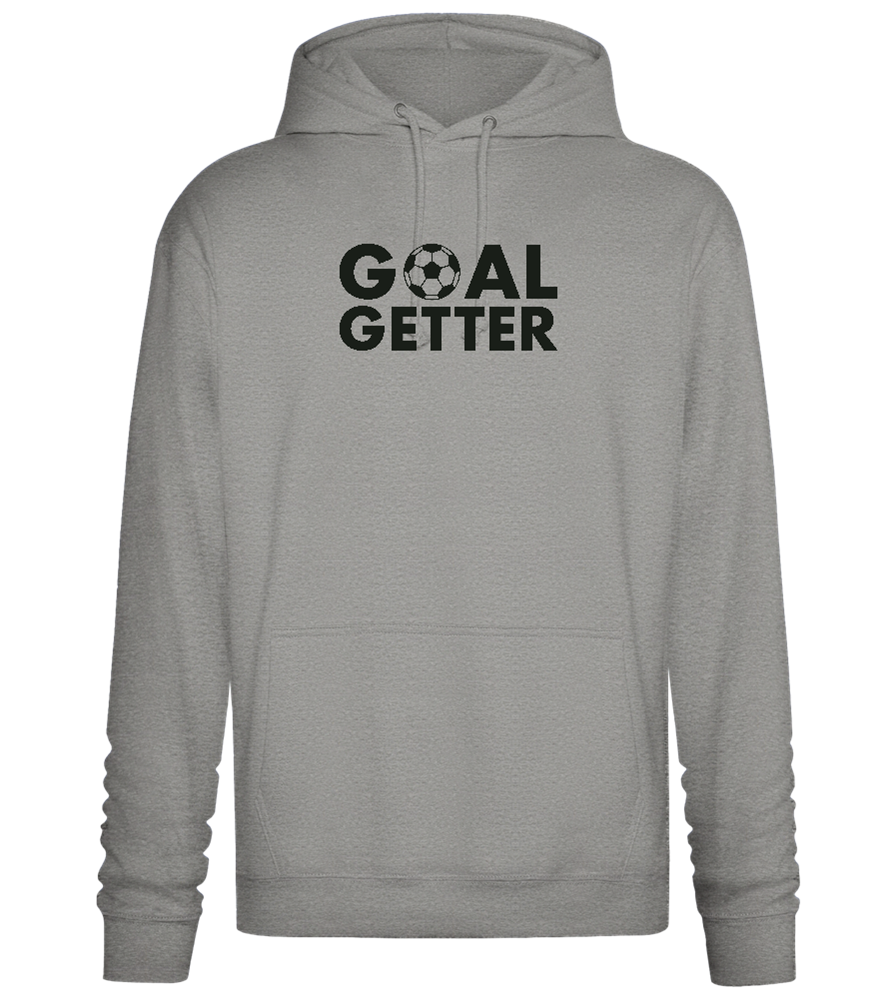 Goal Getter Design - Premium Essential Unisex Hoodie_ORION GREY II_front