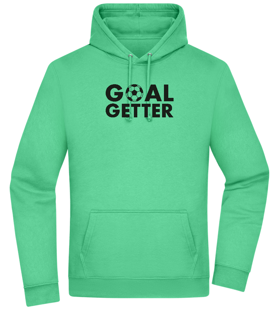 Goal Getter Design - Premium Essential Unisex Hoodie_SPRING GREEN_front