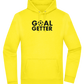 Goal Getter Design - Premium Essential Unisex Hoodie_YELLOW_front