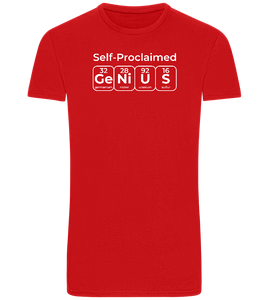 Genius Periodic Table Design - Basic Unisex T-Shirt
