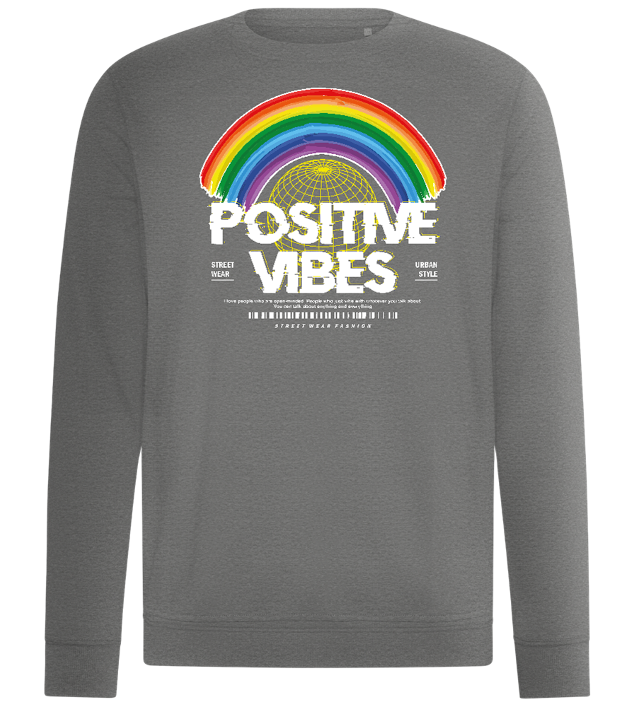 Positive Vibes Design - Comfort unisex sweater_ORION GREY II_front