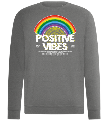 Positive Vibes Design - Comfort unisex sweater_ORION GREY II_front