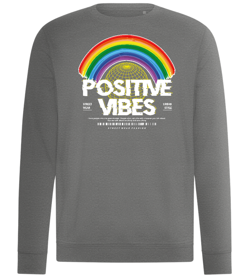 Positive Vibes Design - Comfort unisex sweater_ORION GREY II_front