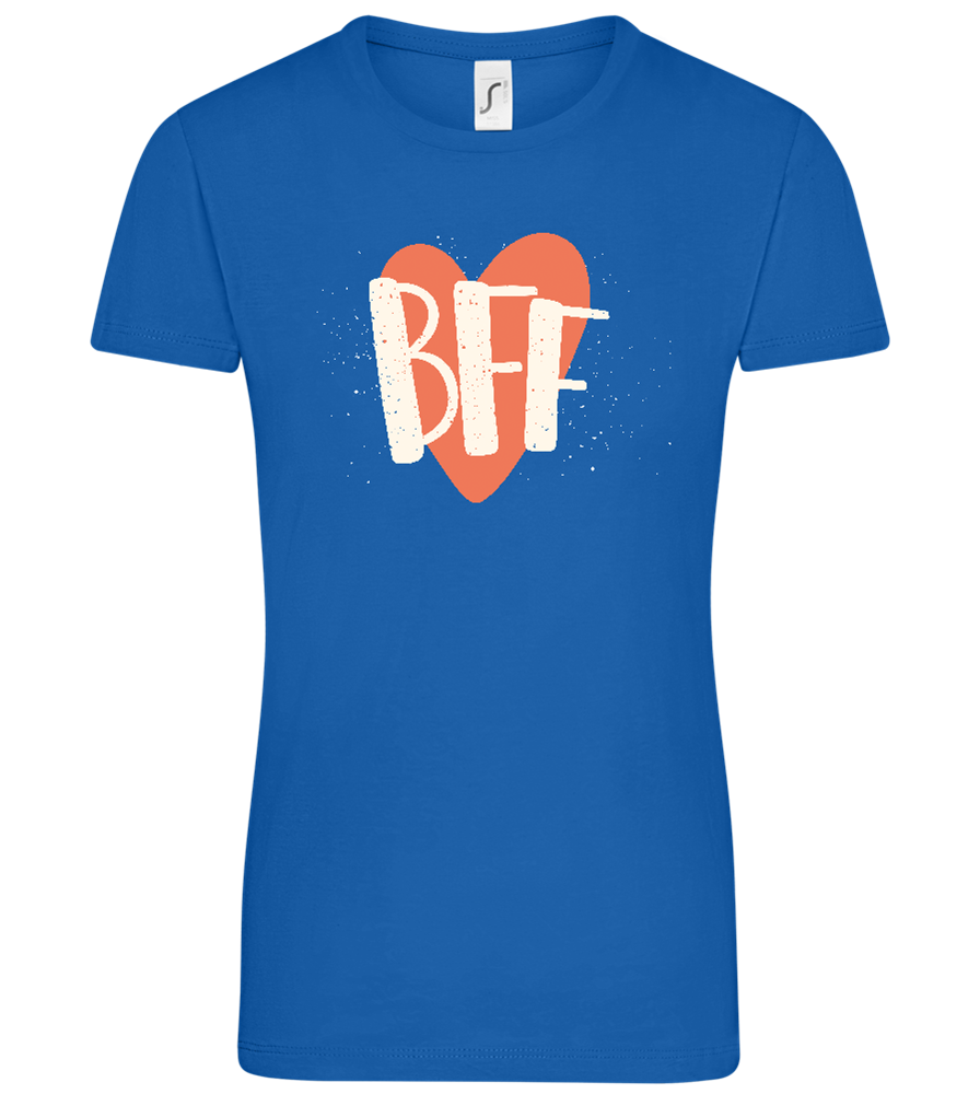 Best Friend Forever Design - Comfort women's t-shirt_ROYAL_front