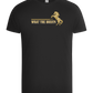 What The Buck Design - Basic Unisex T-Shirt_DEEP BLACK_front