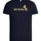 What The Buck Design - Basic Unisex T-Shirt_FRENCH NAVY_front