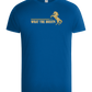 What The Buck Design - Basic Unisex T-Shirt_ROYAL_front