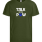 Talk to the Paw Design - Basic kids t-shirt_ARMY_front