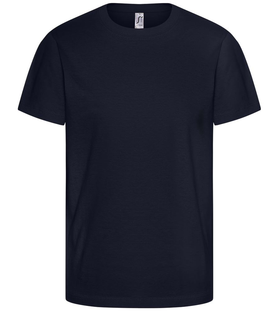 Talk to the Paw Design - Basic kids t-shirt_FRENCH NAVY_front