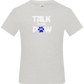 Talk to the Paw Design - Basic kids t-shirt_VIBRANT WHITE_front