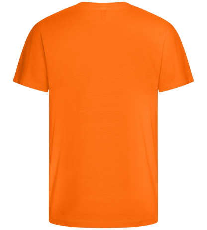 Talk to the Paw Design - Basic kids t-shirt_ORANGE_back