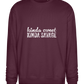 Kinda Sweet Kinda Savage Design - Comfort Essential Unisex Sweater_BORDEAUX_front