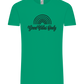 Good Vibes Only Rainbow Design - Comfort Unisex T-Shirt_SPRING GREEN_front