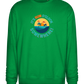 It's Rum O'Clock Design - Comfort Essential Unisex Sweater_MEADOW GREEN_front