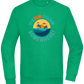 It's Rum O'Clock Design - Comfort Essential Unisex Sweater_MEADOW GREEN_front