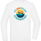 It's Rum O'Clock Design - Comfort Essential Unisex Sweater_WHITE_front