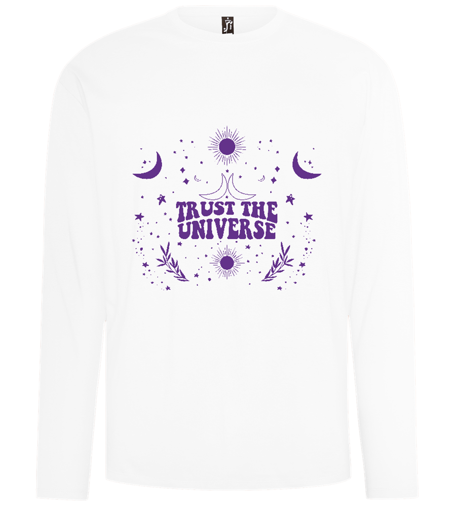 Universe Design - Comfort men's long sleeve t-shirt_WHITE_front