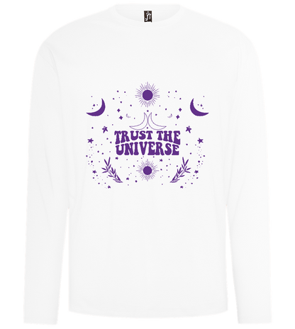 Universe Design - Comfort men's long sleeve t-shirt_WHITE_front