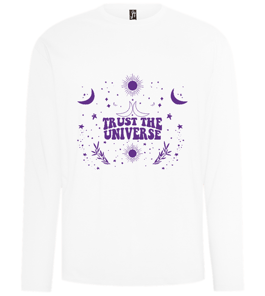 Universe Design - Comfort men's long sleeve t-shirt_WHITE_front