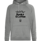 Books and Coffee Design - Comfort unisex hoodie_ORION GREY II_front