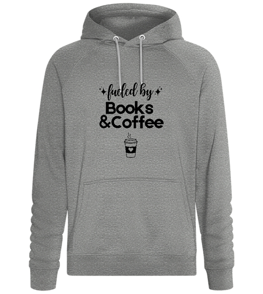 Books and Coffee Design - Comfort unisex hoodie_ORION GREY II_front