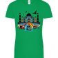 India Taj Mahal Design - Comfort women's t-shirt_MEADOW GREEN_front