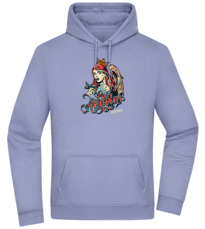 Los Angeles Design - Premium Essential Unisex Hoodie_BLUE_front