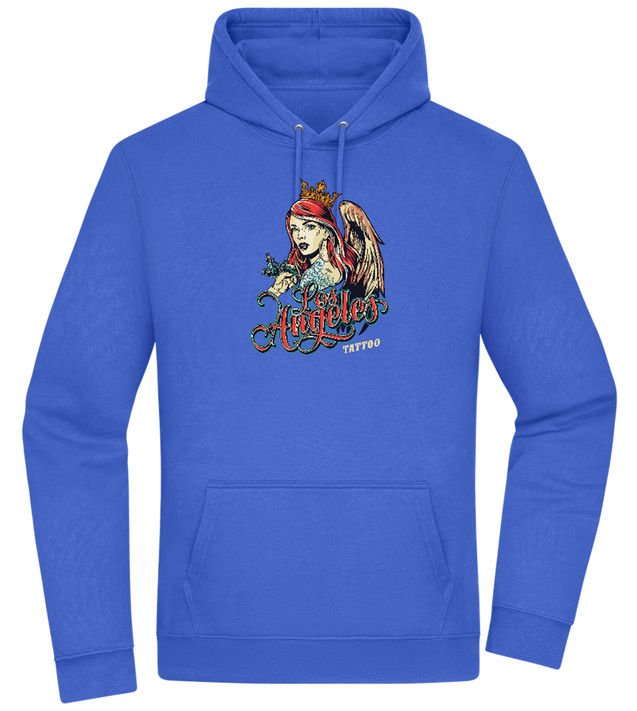 Los Angeles Design - Premium Essential Unisex Hoodie_ROYAL_front